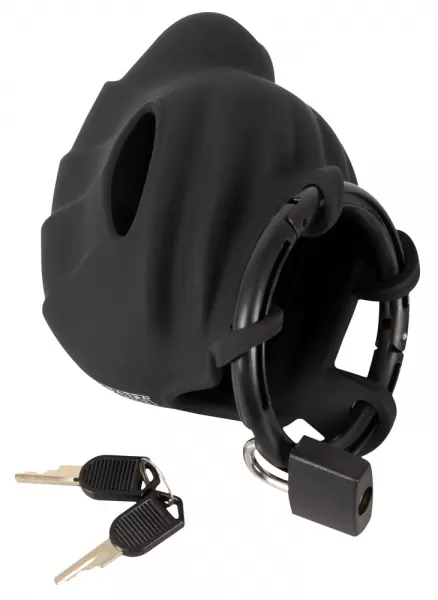Black velvets Cock & Ball cage bdsm ir feti&scaron;as &ndash; nuotrauka 6