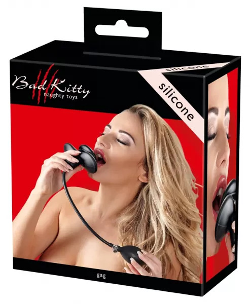 Bad Kitty Silicone Silicone Gag burnos kai&scaron;tis &ndash; nuotrauka 7