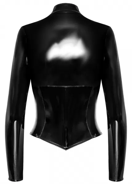 Black Level Vinyl Jacket Zips 2XL Seksuali lateksinė apranga &ndash; nuotrauka 9