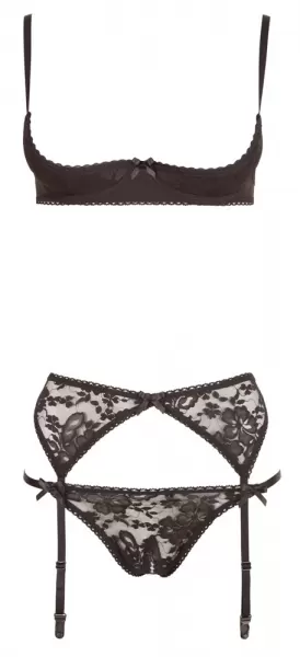Cottelli lingerie Shelf Bra Set 75B/S Seksuali liemenėlė &ndash; nuotrauka 3