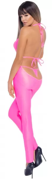 Cottelli party Jumpsuit hot pink S seksualus kombinezonas &ndash; nuotrauka 7