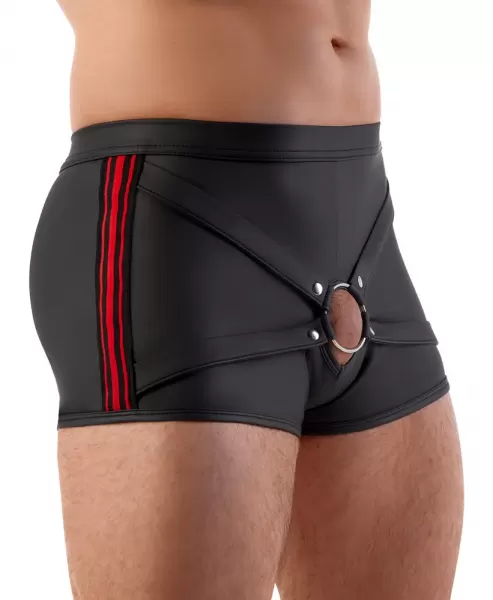 Svenjoyment M. Pants black/red L seksualios vyri&scaron;kos trumpikės &ndash; nuotrauka 3