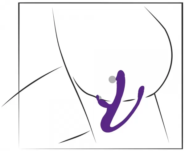 Sweet Smile Smile Rabbit Vibe w G-Spot/Ana vibratorius ki&scaron;kutis &ndash; nuotrauka 14