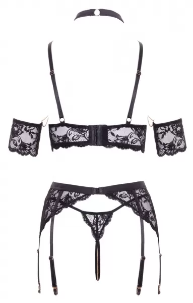 Abierta Fina Top Suspender Set M Seksuali liemenėlė &ndash; nuotrauka 11