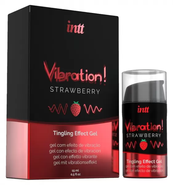 Intt Vibration! Strawberry 15 ml prekė suaugusiems &ndash; nuotrauka 3