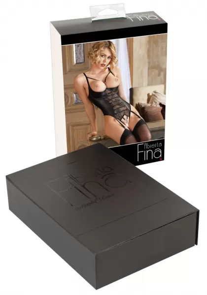 Abierta Fina String Body w/ Shelf Bra 80C/L glaustinukė &ndash; nuotrauka 16