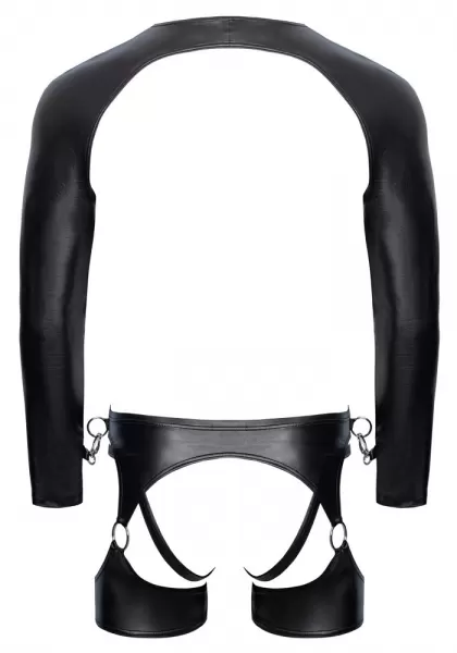 Svenjoyment Bondage Men's Bondage Set 3 pcs. xl vyri&scaron;ka lateksinė apranga &ndash; nuotrauka 10