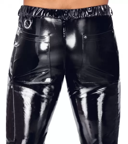 Black Level Lack Herren Hose 2XL vyri&scaron;ka lateksinė apranga &ndash; nuotrauka 7