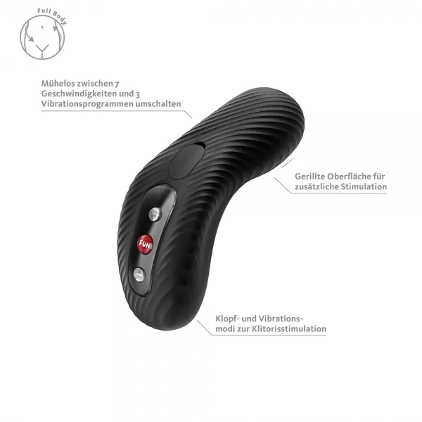 Fun Factory Laya iii Black klitorinis vibratorius &ndash; nuotrauka 4