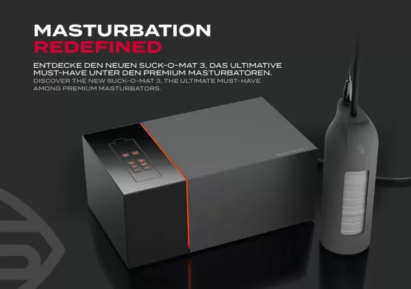 Suck-O-Mat 3 uk Vibruojantis masturbatorius &ndash; nuotrauka 16