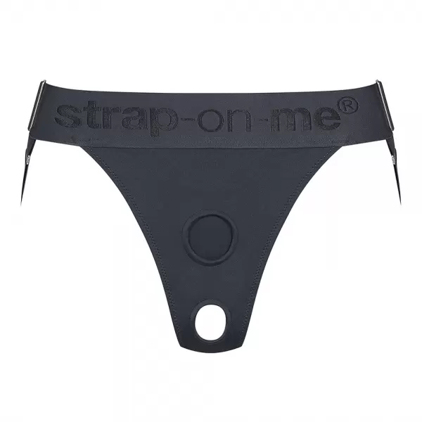 Strap-On-Me Harness Lingerie One Size Grey Strap-on dildo &ndash; nuotrauka 7