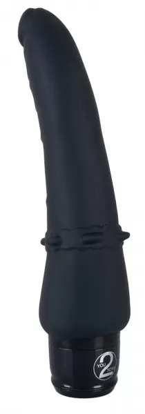 Vibra Lotus Classic Silicone Anal-Vibe bla Vibruojantis analinis dildo &ndash; nuotrauka 2