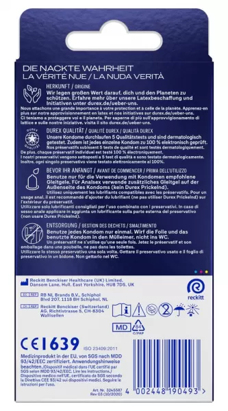 Durex Intense Orgasmic x 10 Stimuliuojantys prezervatyvai &ndash; nuotrauka 10