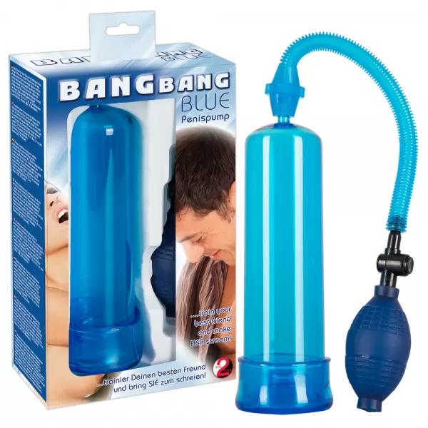 Bang Bang Blue Penis Pump blue penio pompa &ndash; nuotrauka 5