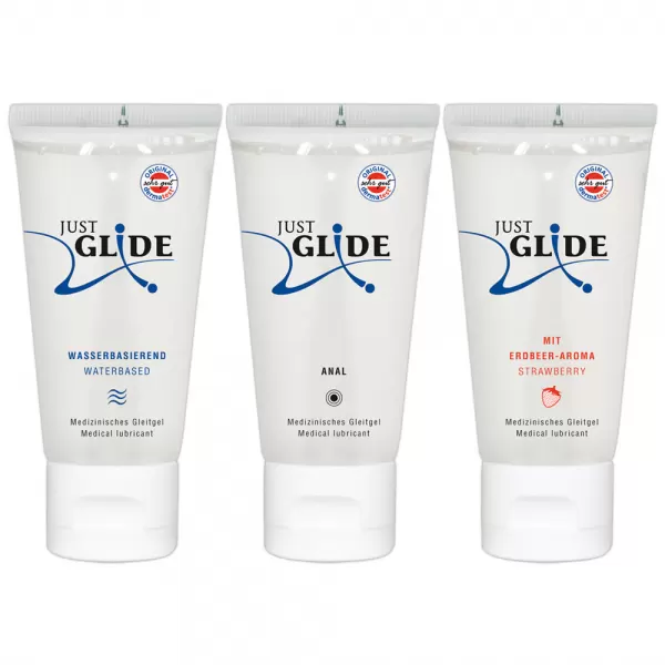 Just Glide 3x200ml lubrikantų rinkinys &ndash; nuotrauka 3