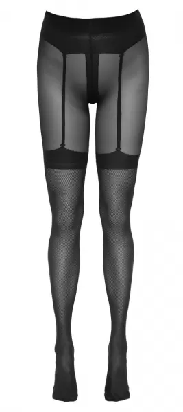 Cottelli legwear Crotchless Tights 2 Prisegamos kojinės &ndash; nuotrauka 3