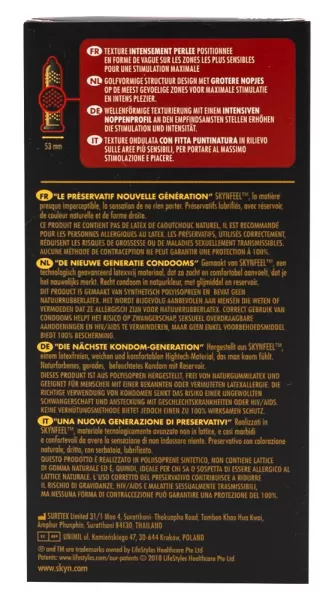 Manix skyn Intense Feel 10 pcs ploni prezervatyvai &ndash; nuotrauka 2