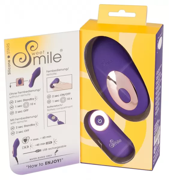 Sweet Smile rc Panty Vibrator klitorinis vibratorius &ndash; nuotrauka 8