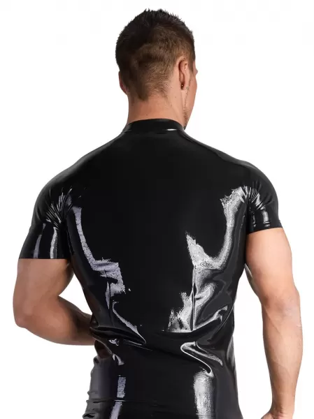 Late X Men's Latex Shirt L vyri&scaron;ka lateksinė apranga &ndash; nuotrauka 5