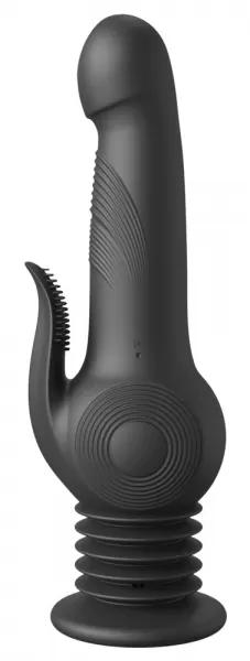 Fetish Fantasy Series ffs Pogo Thruster - Black Vibratorius &ndash; nuotrauka 4