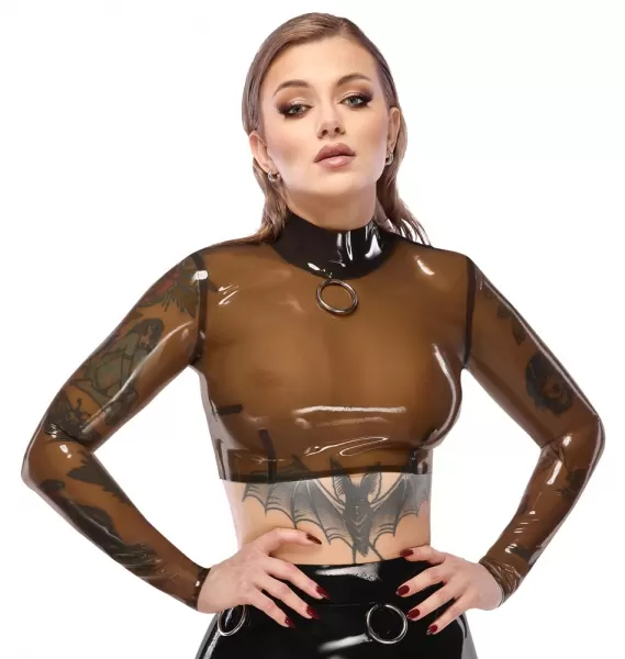 Late X Latex Shirt M Seksuali lateksinė apranga &ndash; nuotrauka 2