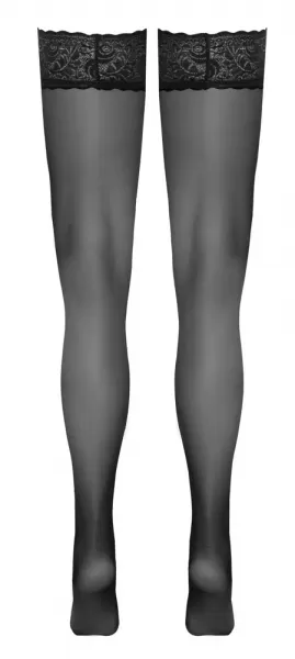 Cottelli legwear Hold-ups black 1 Prisegamos kojinės &ndash; nuotrauka 9