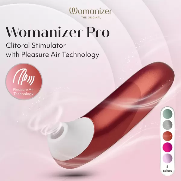 Womanizer Pro Red Vibratorius &ndash; nuotrauka 7