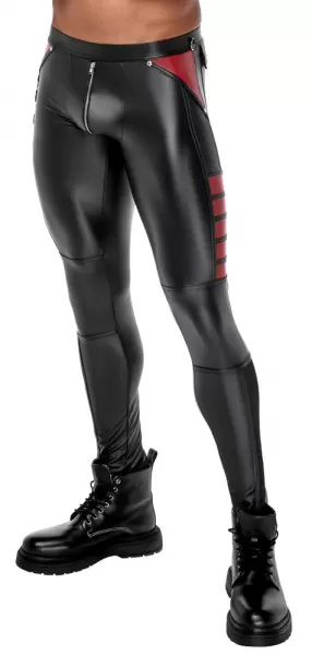 Nek Men's Pants Black/Red xl seksualios vyri&scaron;kos trumpikės &ndash; nuotrauka 4