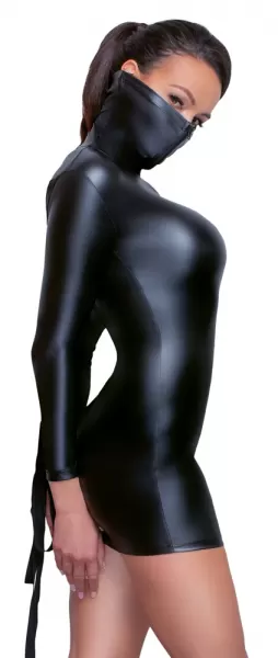 Bondage Dress black xl Seksuali suknelė &ndash; nuotrauka 5