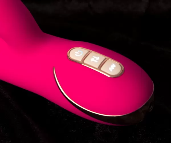 Vibe Couture Rabbit Skater Pink vibratorius ki&scaron;kutis &ndash; nuotrauka 8