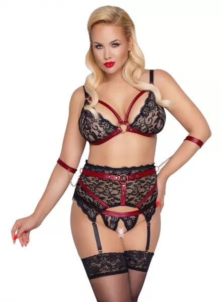 Bra Set Bondage 4XL Plius dydžio seksuali apranga &ndash; nuotrauka 3