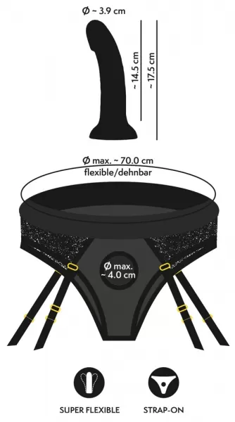 You2Toys Your Strap-On Briefs & Dildo Strap-on dildo &ndash; nuotrauka 9