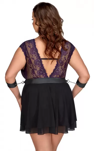 Bondage Babydoll Bond. 4XL Seksuali suknelė &ndash; nuotrauka 5