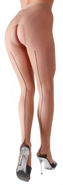 Cottelli legwear Tights Skin-coloured 1 Prisegamos kojinės &ndash; nuotrauka 2