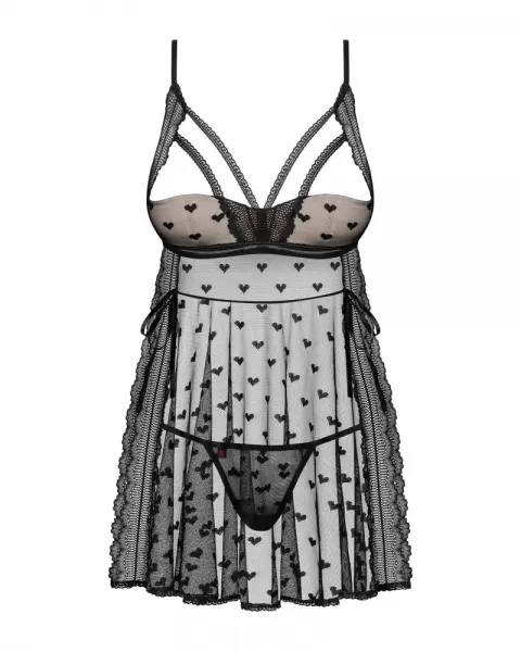 Obsessive obs Babydoll S/M seksualūs naktiniai &ndash; nuotrauka 3
