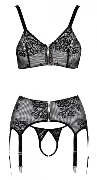 Cottelli lingerie Bra Set b/w S Seksuali liemenėlė &ndash; nuotrauka 7