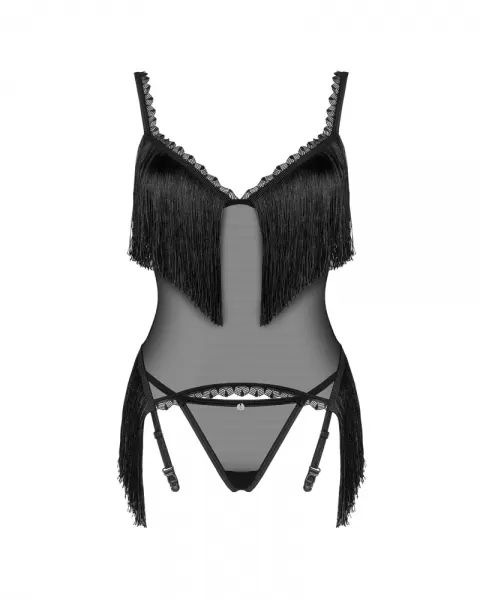 Obsessive obs Corsage XL/2XL Plius dydžio seksuali apranga &ndash; nuotrauka 3