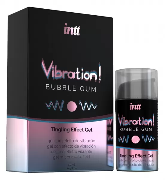 Intt Vibration! Bubble Gum 15 ml prekė suaugusiems &ndash; nuotrauka 3