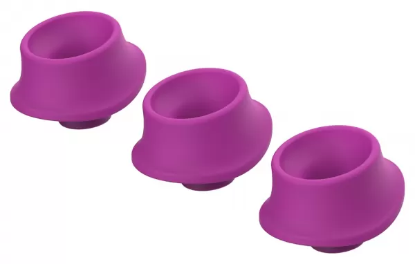 Womanizer W-Heads 3x Purple L Sekso žaislo priedas &ndash; nuotrauka 2