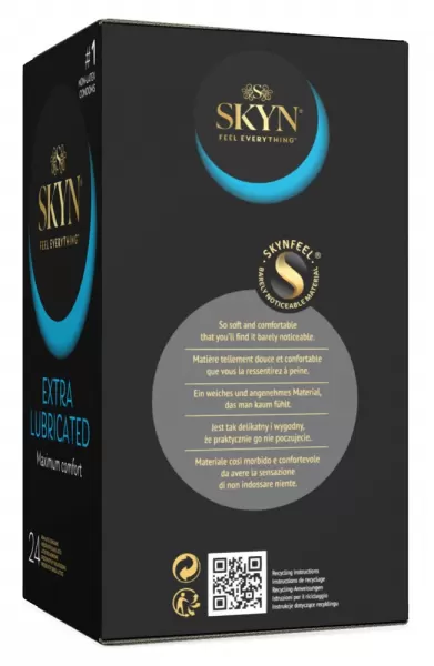 Skyn Extra Lubricated x 24 Prezervatyvai &ndash; nuotrauka 3