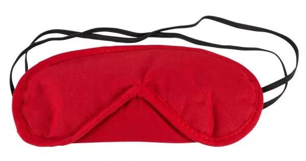 Cottelli accessoires Blindfold Set pack of 2 red/bl akių rai&scaron;tis &ndash; nuotrauka 3