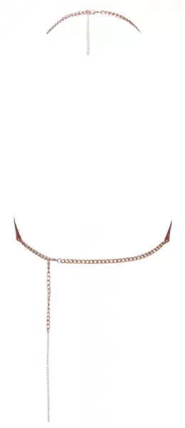 Cottelli accessoires Metal Top rose gold Teminis kostiumas &ndash; nuotrauka 8