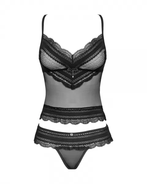 Obsessive obs Top+Thong 2XL/3XL Seksuali liemenėlė &ndash; nuotrauka 3