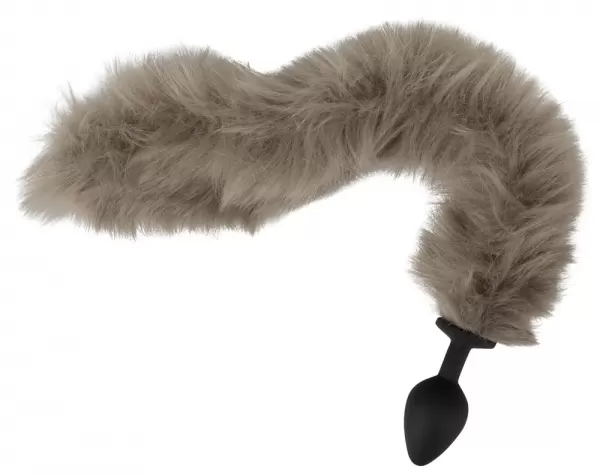 You2Toys Fluffy Tail Grey Analinis kai&scaron;tis &ndash; nuotrauka 4