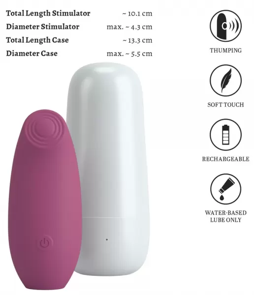 Beau coeur Omino Thumping Stim klitorinis vibratorius &ndash; nuotrauka 15