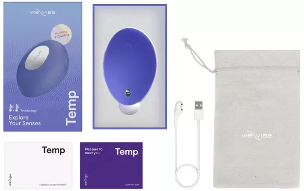 We-Vibe Temp Lavender Blue klitorinis vibratorius &ndash; nuotrauka 12