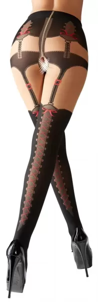 Cottelli legwear Tights with a Pattern 4 Prisegamos kojinės &ndash; nuotrauka 2
