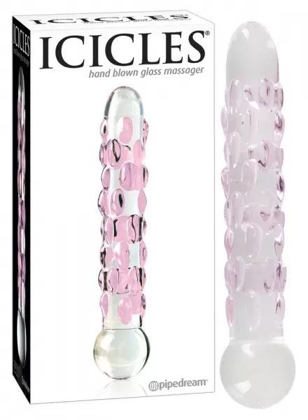 Icicles No. 7 stiklinis dildo &ndash; nuotrauka 5
