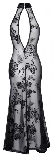 Noir Dress Long xl Seksuali suknelė &ndash; nuotrauka 5