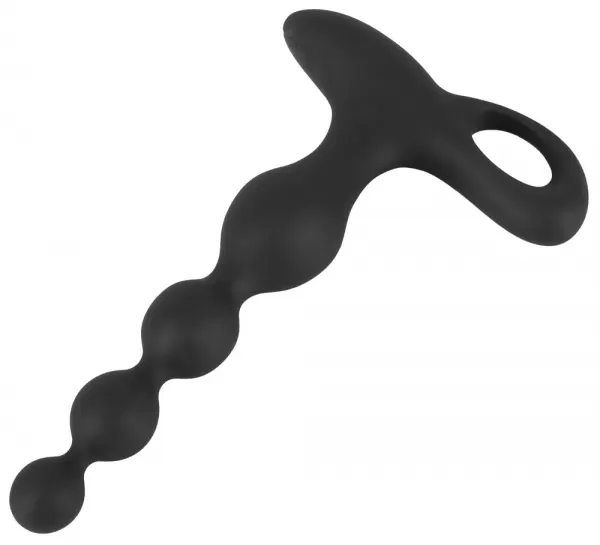 Black Velvets bv Vibrating Anal Beads Vibruojantis analinis dildo &ndash; nuotrauka 7